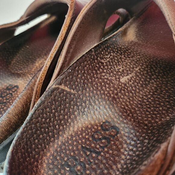 G.H. Bass & Co. Bass Sidney Suede Leather Cushioned Upper Mens Slides Size 7.5M